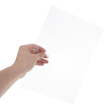 100Pcs Transparent A4 Binding Covers Plastic Sheets for DIY Craft and Business Presentation Use V1370-AZ4-10968