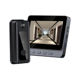 1080P 4.3in Video Doorbell Camera with Display 170&deg Wide Angle Night Vision 2 Way Talk for Home V1294-YM0901-HS6958