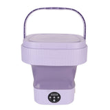 Foldable Washing Machine 10L Portable Strong Stain Removal Drainage Hole Design Three Timing Modes V1294-YM0901-3113230349613