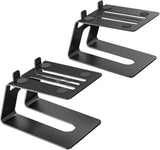 Studio Monitor Stand, 2-Pack Speaker Stands for Desk or Bookshelf, Stable Speaker Stands for Home V1188-CE-41F-00205