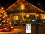 Outdoor Waterproof Red Green Laser Projector Light, Multi Pattern Christmas Halloween Yard Lamp, V1221-XM-LB2522-GM95