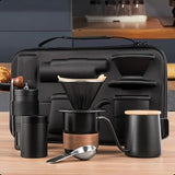 6-Piece Pour Over Coffee Set, Coffee Machine Gift Box, Pour Over Coffee Kettle, Coffee Cup, Coffee V1232-KFLXTZ001