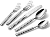 20 Pieces Silverware Set, Premium 18/10 Stainless Steel Flatware Set, Luxury Cutlery Set for 4, V1258-DP02-C-132