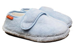 ARCHLINE Orthotic Plus Slippers Closed Scuffs Pain Relief Moccasins - Baby Blue - EU 42 V563-AS111-42