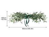 Simulation Olive Lintel Wreath Wall Hanging Lintel Garland Wedding Home Decoration V1294-YM0715-211102XU01