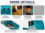 Grey Outdoor Hiking Backpack - Lightweight Nylon Travel Daypack with Multi Pocket Storage, Water V888-ELOSUNG54677