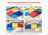 Climbing Toys, 4-Piece Set, Foam Toys for Toddlers 6 Months to 3 Years Old, PU Leather V952-PMWJTZBDQKBD5XYDEV0