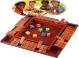 Shut The Box-Wooden Dice Board Game, Funny Shut The Box Game 2-4 Player, Board Games Gift for V1189-LWWAL-20260325-00281