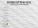 RoomSense King Single Mattress, 26cm Orthopedic Firm Mattress for Back Pain Relief, Pocket Spring XFKF-MA-1772-26-KS