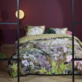 Bedding House Charming Green Cotton Sateen Quilt Cover Set King V442-HIN-QUILTCS-CHARMING-GREEN-KI