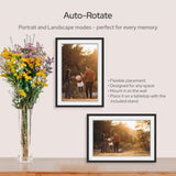10.1 Inch Digital Picture Frame - 1280 * 800 HD WiFi Enabled with Load from Phone Capability, 32GB V498-DIGITALFRAMEBK