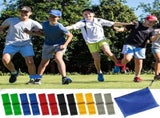 12 Pcs 3 Legged Race Bands Firm Elastic Tie Kids Outdoor Games Teamwork Birthday Party Game for V1188-CYX-JXH-499