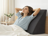 Giselle Bedding Wedge Pillow Grey PILLOW-WEDGE-GY