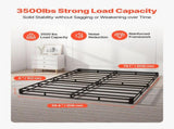 Box Spring, Queen Size Bed Frame with Washable Fabric Cloth, Heavy Duty Metal Frame for Queen Bed, V952-XXDH795954IN5Q66G001V0