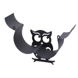 Owl Toilet Rolls Tissue Paper Storage Rack Wall Mounted Holder Dispenser Metal Organizer Bathroom V1294-YM0901-3112240054611