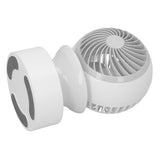USB Desk Fan Desktop Automatic Shaking Head Electric Fan Mini Fan Desktop Table Fan with Light for V1294-YM0901-3113210084811