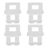100PCS Tile Leveling System Clips FG4 Type Tiles Leveler Spacers Floor Construction Tool V1294-YM0721-3117210035711
