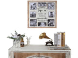 Happy Place' Wall Hanging Photo Gallery Collage 42x57cm V637-56013PFR