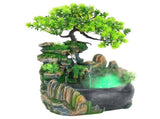Small Rockery with Spray Fountain Waterfall Fog Water Pump Atomizer V1294-YM0901-3111200130611