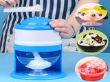 1 Multi-Function Shaved Ice Machine and Snow Ice Maker Compact Manual Ice Shaver with Smoothie and V1232-PBJ001