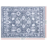 Artiss Rug 200x290cm Area Rug Large Carpet Soft Short Pile Modern Fafi FLR-2133-200X290-GR