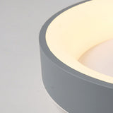 Bedroom Ceiling Light Flush Mount Dimmable LED Modern Simple Warm Romantic Lamp 100265V Gray 50cm V1294-YM0901-3119240062017