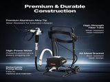 Stand Airless Paint Sprayer, 650W, 3000PSI High Pressure Airless Sprayer with Cart, Cleaning Brush, V952-ZSSPTJ650W03TBXWZ001V3