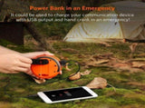 Collapsible LED Camping Lantern Rechargeable,Portable Hand Crank Lantern Flashlight with 4 Light V1192-AZ-W-31949