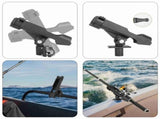 4pcs 360 Degree Fishing Rod Holder Rotatable Fishing Bracket Screws V1308-DSZKI-693