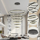 BAMDECOR A18815 Nordic Home Decor Dining Room Pendant lamp lights Ceiling Lamp Hanging Light V255-BAM-18815/6-BLK