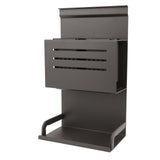 Wall Mount Utensil Rack Grey Aluminum Alloy Easy to Clean Multi Use Wall Utensil Organizer Rack for V1294-YM0901-3118240199511