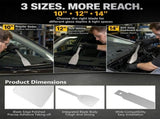 3Pcs 420 Stainless Steel Windshield Removal Blade Set 10/12/14 V1366-AZ2-W-15586