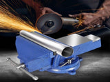 Traderight 8" Bench Vice Anvil Swivel 200mm HW0083-8-BL_NZ