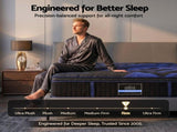 Giselle 34cm Queen Hybrid Mattress with Cooling Gel Memory Foam and Edge Support MATTRESS-E-ESPORT-34-Q