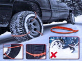 20PCS Universal Reusable Anti-skid Nylon Tire Chains, 36In Snow Chains for Car Tires, Reusable V1366-AZ2-W-11481