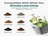 Self-Watering Double-Layer Square Planter Set for Effortless Plant Propagation and Succulent Display V1341-ZY-Y578GCC5-H-12PCS