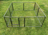 YES4PETS 2 X 8 Panel 60 cm Heavy Duty Pet Dog Puppy Cat Rabbit Exercise Playpen Fence V278-2-X-HPL60