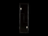 Black Two-Door L-shaped Office Gym Shed Storage Lockers V63-835071