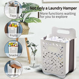 Laundry Basket - Folding Laundry Basket - Wall Shelf - Bath Shelf - Bathroom Rack - Rack V1189-WXF-260203-00303