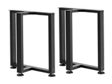 Table Legs, 740 x 450 mm Square T Shape Steel Furniture Legs, Modular Design, Easy Assembly, V952-ZTCFKFXTK281F1QMG001V0