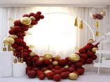 2M White Wedding Hoop Arch Metal Flower Ring Display Frame Balloon Circle Rack Backdrop for Wedding V985-WEDDINGHOOPNEW