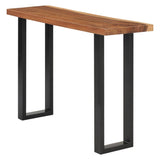 Console Table Solid Suar Wood 110x35x75 Cm 43_245504