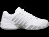 K-Swiss Womens Bigshot 4 AC Tennis Shoes - White/Silver - US 9.5 V563-KSW96989138-95