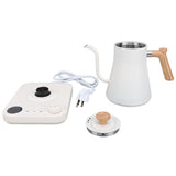 Electric Gooseneck Kettle 1200W 304 Stainless Steel Precise Temperature Control Teapot Pour Over V1294-YM0901-3113240217814
