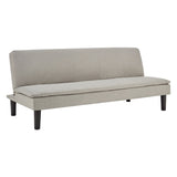 Sarantino 3 Seater Modular Faux Linen Fabric Sofa Bed Couch Light Grey SOFA-M2830-LNN-LGY