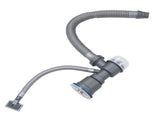 Kitchen Sink Hose Drain Kit Expandable Leakage Proof Sink Draining Pipe Kit for Single Kitchen Sink V1294-YM0901-3118240184011