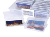 Photos Organizer Photo Storage Box with Handle - 16 Inner Photo Cases Photo Box Storage Picture V1192-AZ-W-10598