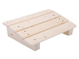 Wooden Tilted Desk/Bathroom Foot Rest Stool, 30*20*11cm V1263-JX-4987