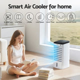 Devanti Evaporative Air Cooler Conditioner w/ Remote 4L EAC-C-RC-4L-WH