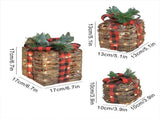 Christmas Decoration Gift Box Courtyard Decoration Window Decoration Props V1294-YM0716-220615YA02